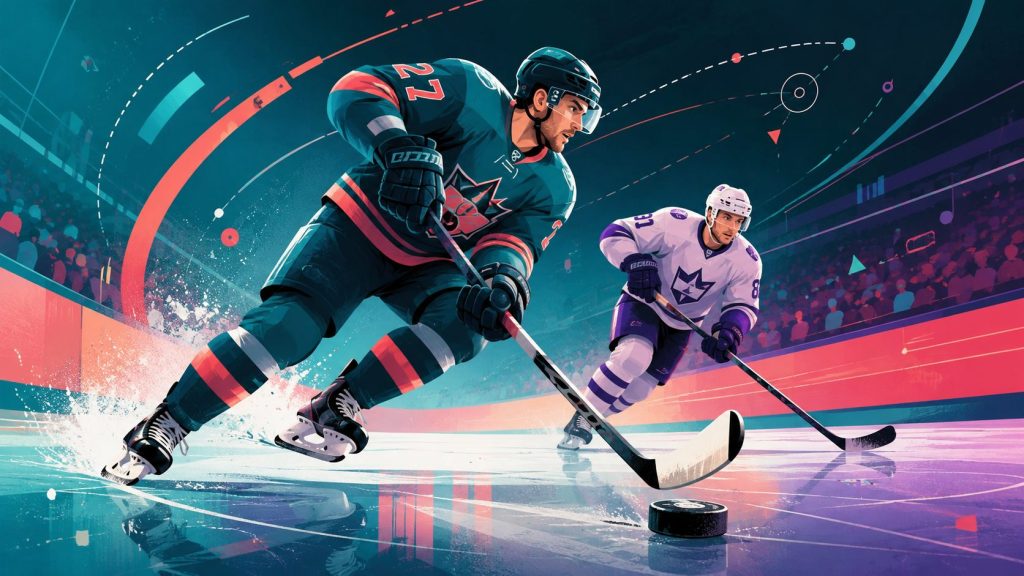 Juego por la banda en hockey y cómo ayuda a conservar el disco